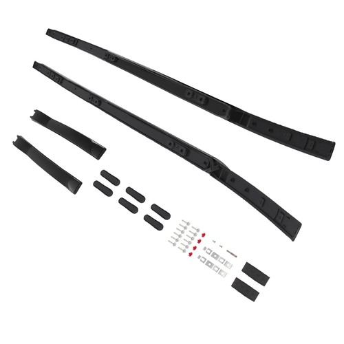 Aluminium black roof rail - aluminium,