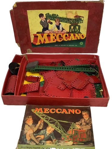 Vintage meccano set original - meccano, 7