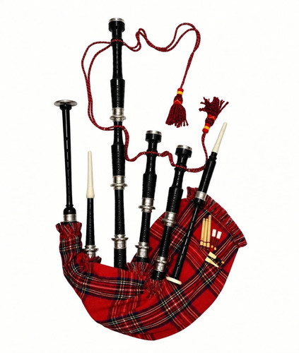 Scottish bagpipes rosewood - bagpipes,