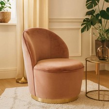 Tamra Dusty Pink Velvet Gold