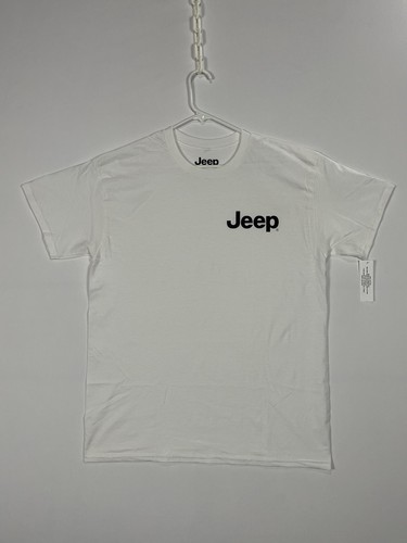 Jeep logo white shirt - jeep, t-shirt