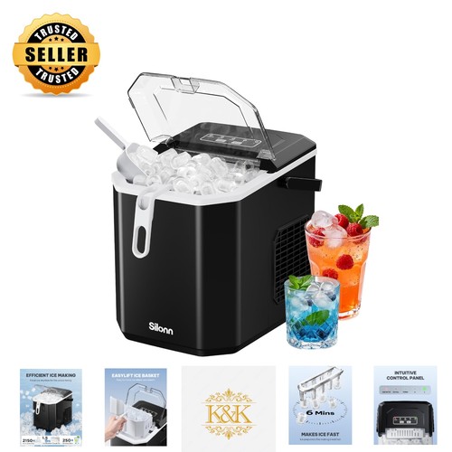 Efficient portable ice machine - ice,