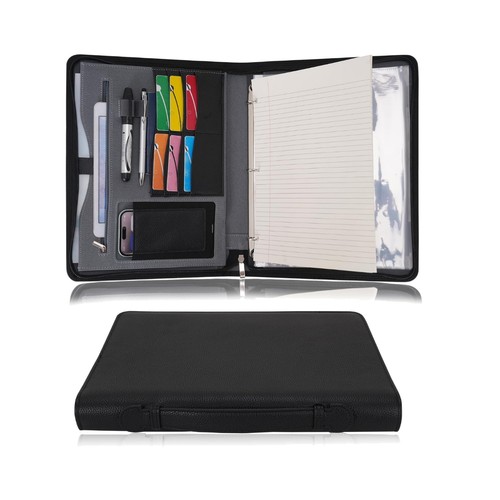 Travel zippered portfolio - zippered, a4
