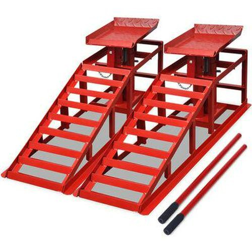 Car ramp garage - ramp, repair