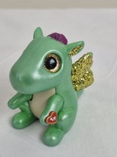 Cinder the Green Dragon TY Beanie Boos Mini Boo Series Collectable Figure