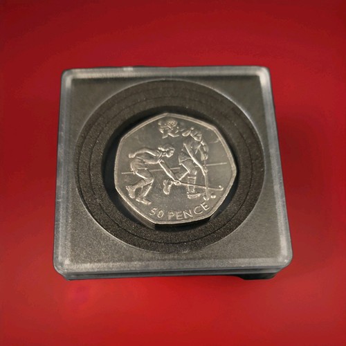 2011 london olympic hockey 50p - london,