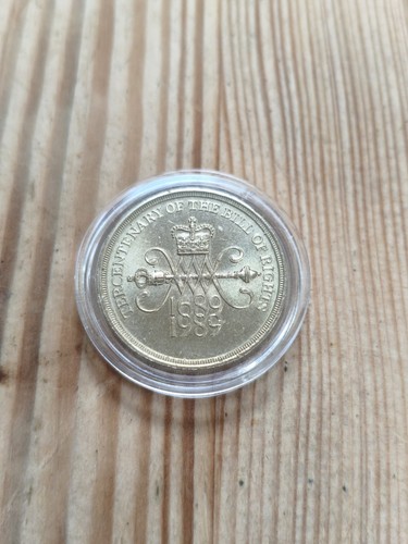 1989 tercentenary 2 coin - 1989, £2