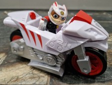 Paw Patrol Moto Pups Wildcat Toy Bike & Figure RARE