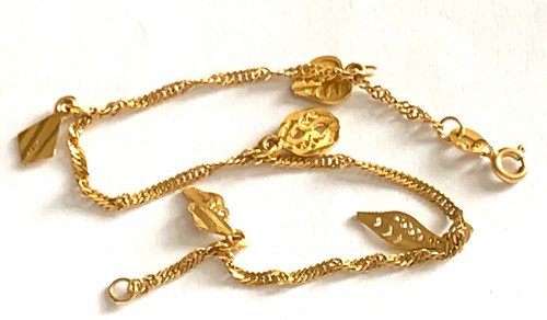 18ct 750 gold bracelet - 18ct,
