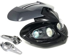 Motorcycle headlight - headlight, &