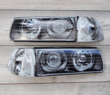 BMW E36 Coupe Headlight Blanks / Stickers  drift or race car not fiberglass