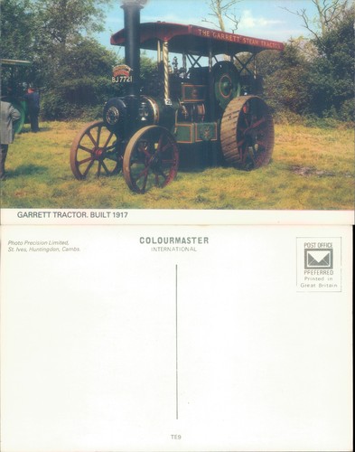 Garrett steam tractor - , photo