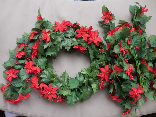 Job lot christmas poinsettia - job,