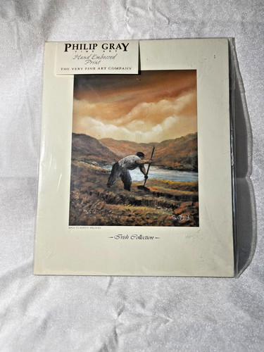 Philip gray artwork 10x8 - gray,
