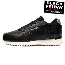 Reebok Glide Ripple Clip Womens Retro Classic Fashion Casual Trainers Black