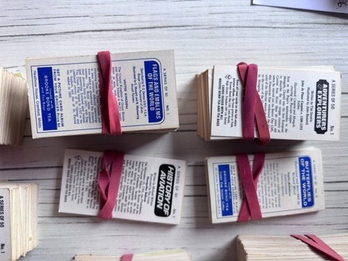 Brooke bond tea cards - cards, joblot