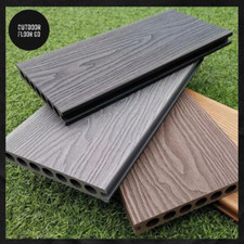 Wood effect composite decking - wood,