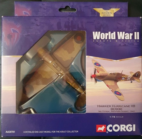 Corgi aviation hawker - corgi,