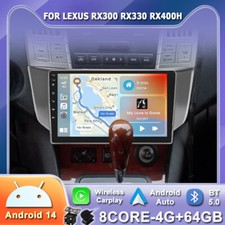 FOR LEXUS RX300 RX330 RX400H Car Stereo GPS Sat Nav CarPlay DSP DAB+✅4GB+64GB✅9"