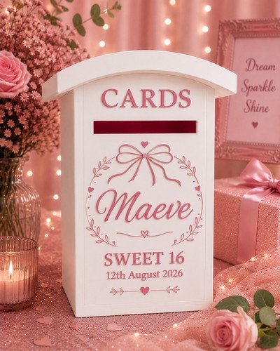 Personalised sweet card box - sweet,