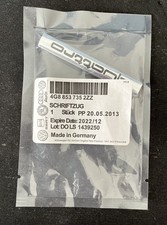 Genuine Oem AUDI QUATTRO