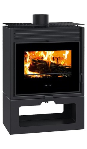 Panoramic wood burning stove - panoramic,