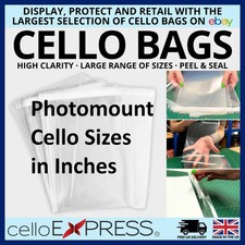 Clear Cellophane Cello Bags