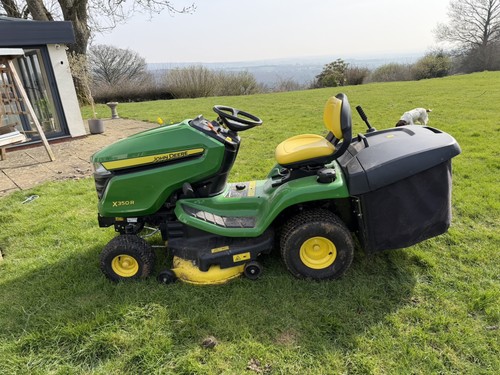 John deere x350r ride - john, on