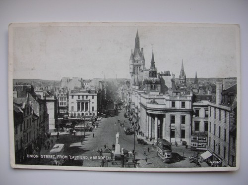 Aberdeen postcard union - aberdeen,
