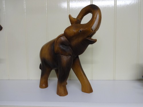Large hand carved wooden - hand,