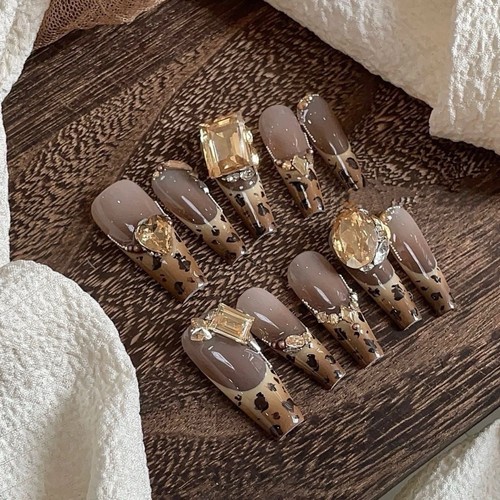 Luxury leopard print press - leopard, on