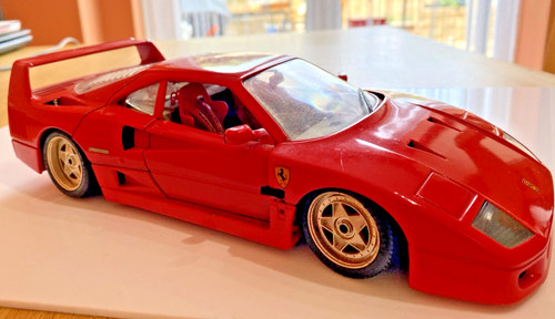 Burago 1987 ferrari f40 red - ferrari,
