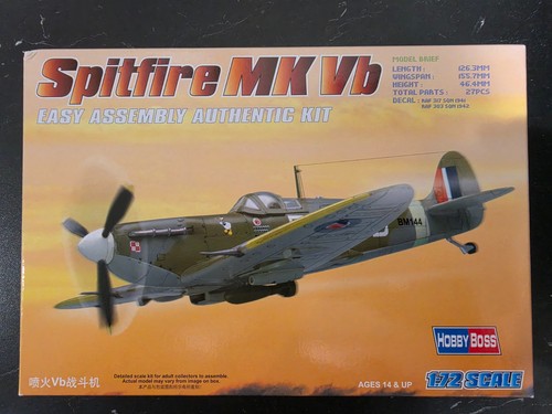 Supermarine spitfire - 1/72,