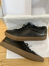 Common Projects Black Leather