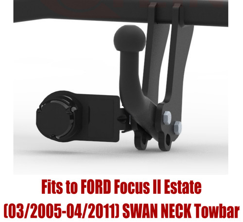 Swan neck tow bar for - swan, ford
