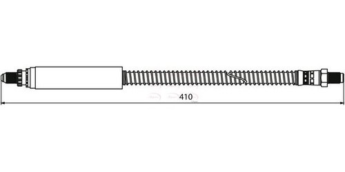 Apec rear right brake - apec, hose