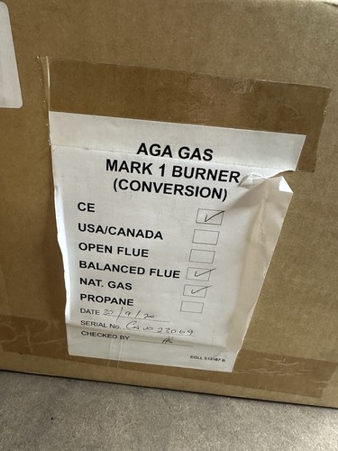 Aga mk1 natural gas - mk1, gas,