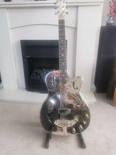 Amistar Resounder Resonator Steel Guitar. Semi Acoustic , Rare, with hard case