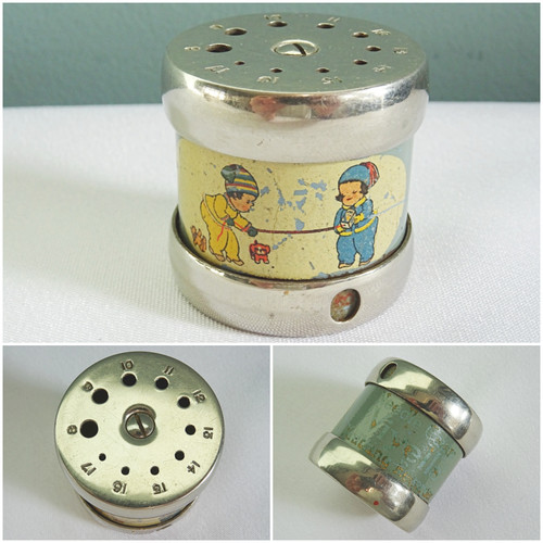 Vintage knitting needle gauge - knitting,