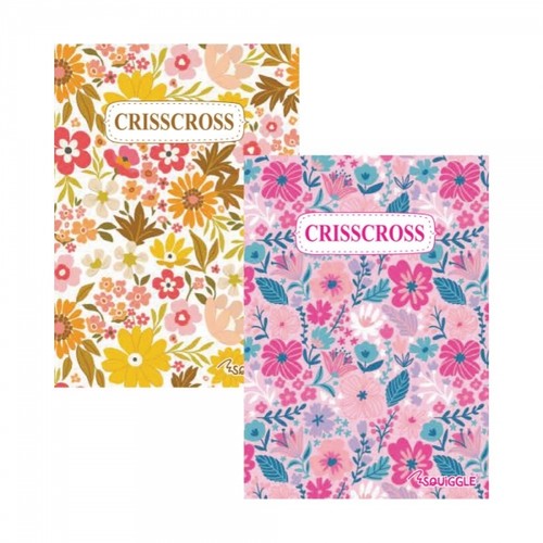 Floral criss cross puzzle - floral,