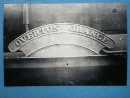 Photo gwr nameplate - photo,