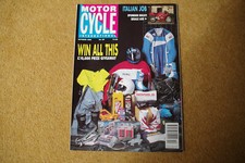 MCI October 1992 No. 89 SRV250, XRV750 Africa Twin, TDM850, FZR600, Segale 600RR