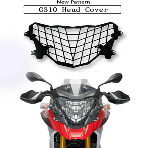 Headlight grille guard cover - grille,