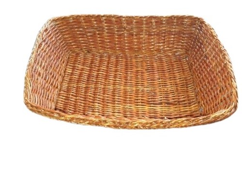Vintage medium shallow - shallow, wicker