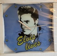 ELVIS MEMORABILIA - WALL CLOCK