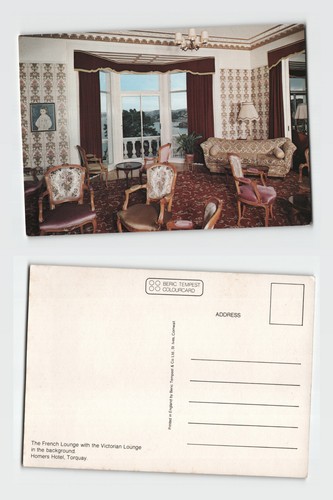 Postcard homers hotel torquay - postcard,