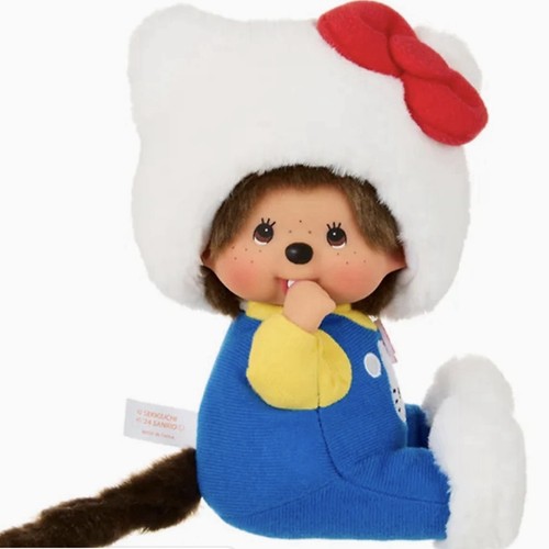 Monchichi hello kitty - hello, plush