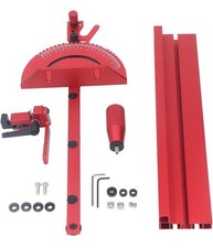 Table Saw Miter Gauge System, Miter Gauge System Fence with Limit Stop