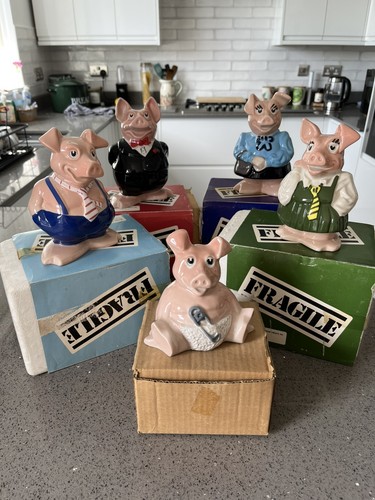 Natwest pigs full set in - pigs, 5