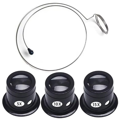 Eyeglass loupe headband - 4x,